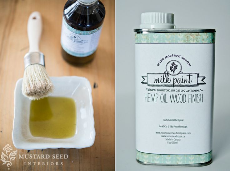 Hemp Oil | Miss Mustard Seeds Milk Paint